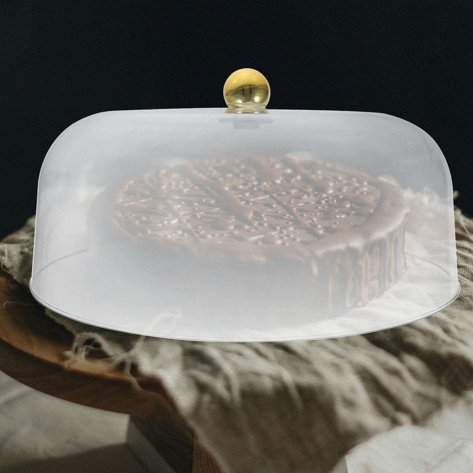 Plastic Dome Clear - Plastic Cake Dome 28Cm Clear Cake