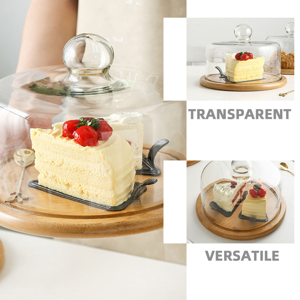 Cake Boxes Clear Dessert Trans - Plastic Dome Clear review and price