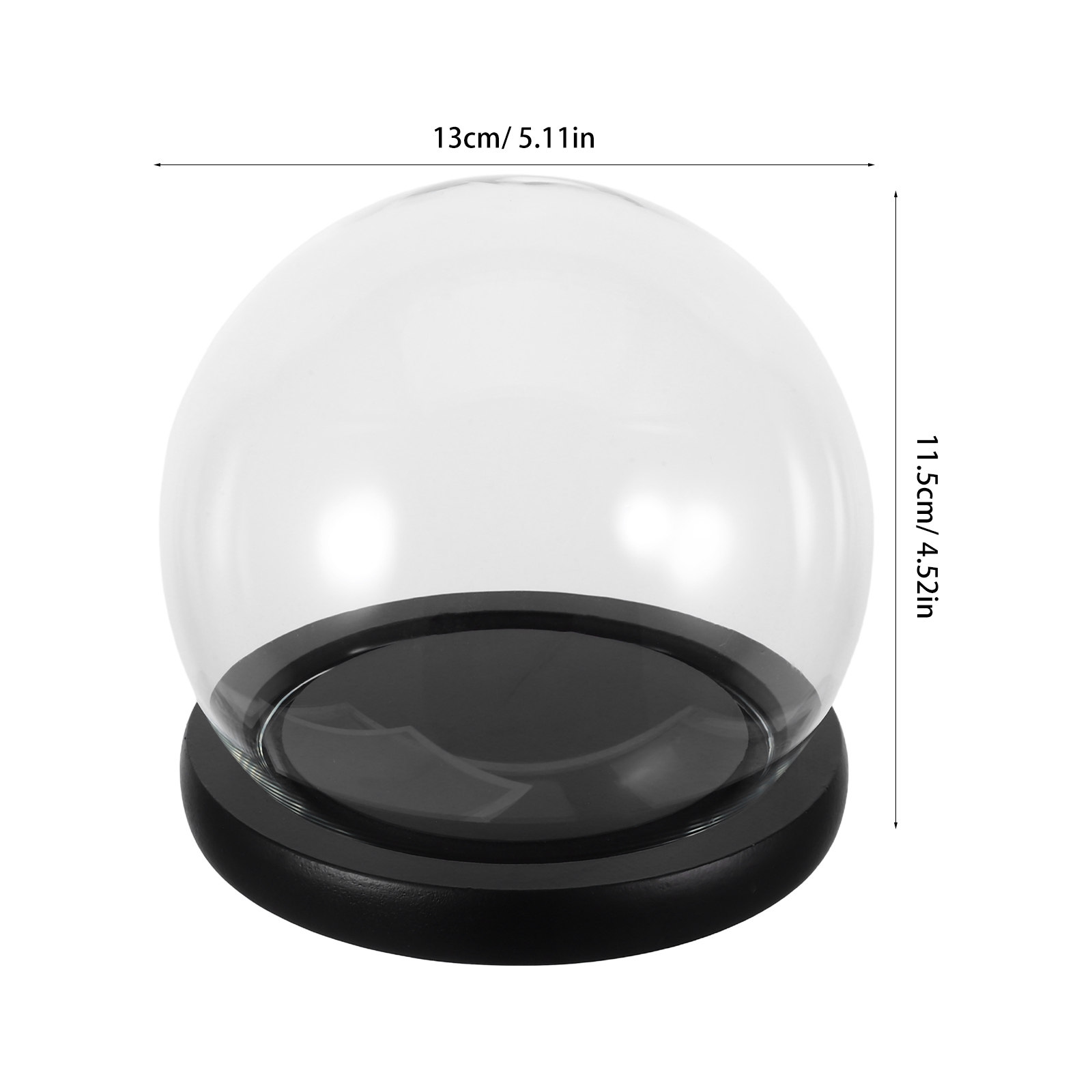 Glass Bell Jar Display Dome wi - Plastic Dome Clear review and price