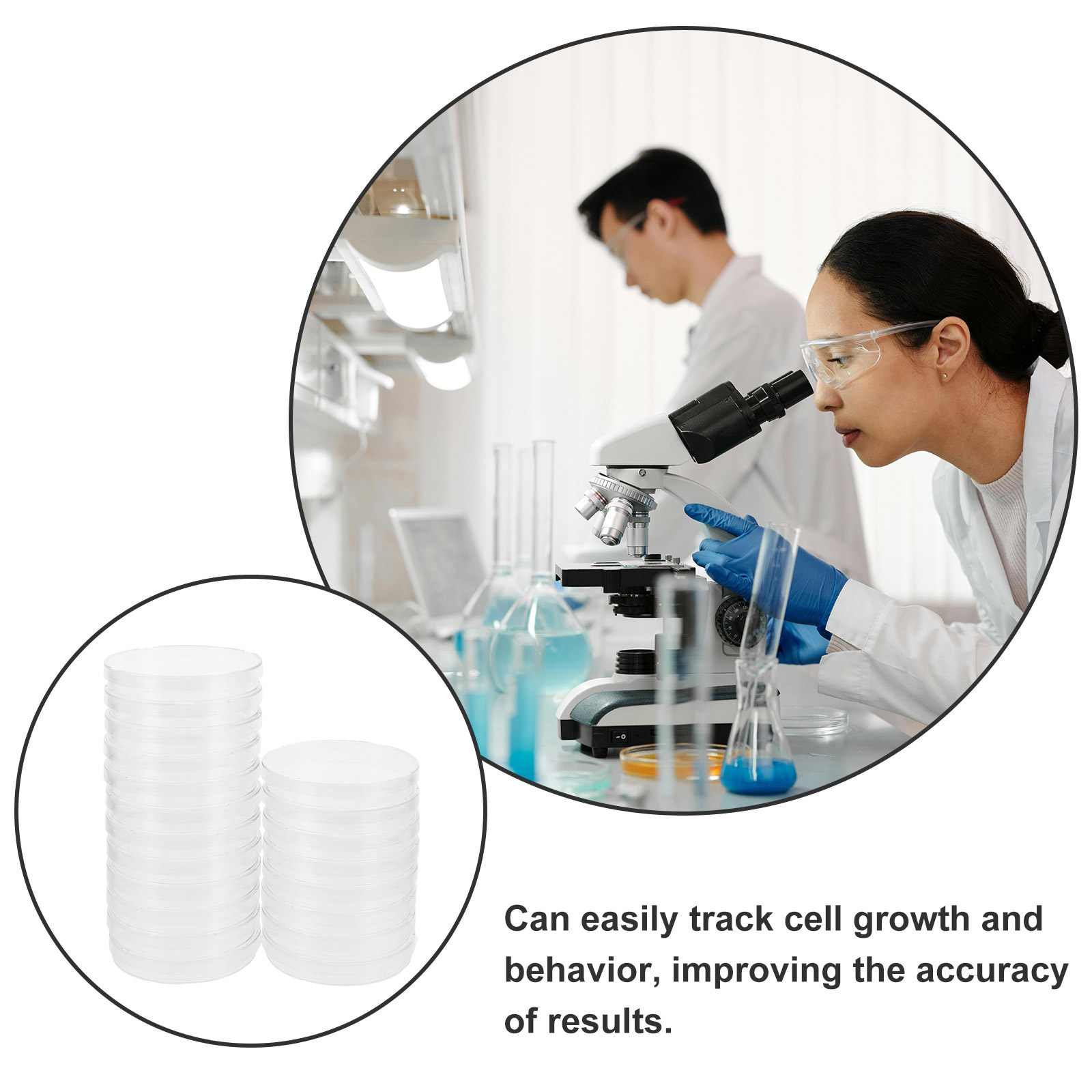 20Pcs Premium Polystyrene Petr - Agar Tissue Culture review and price